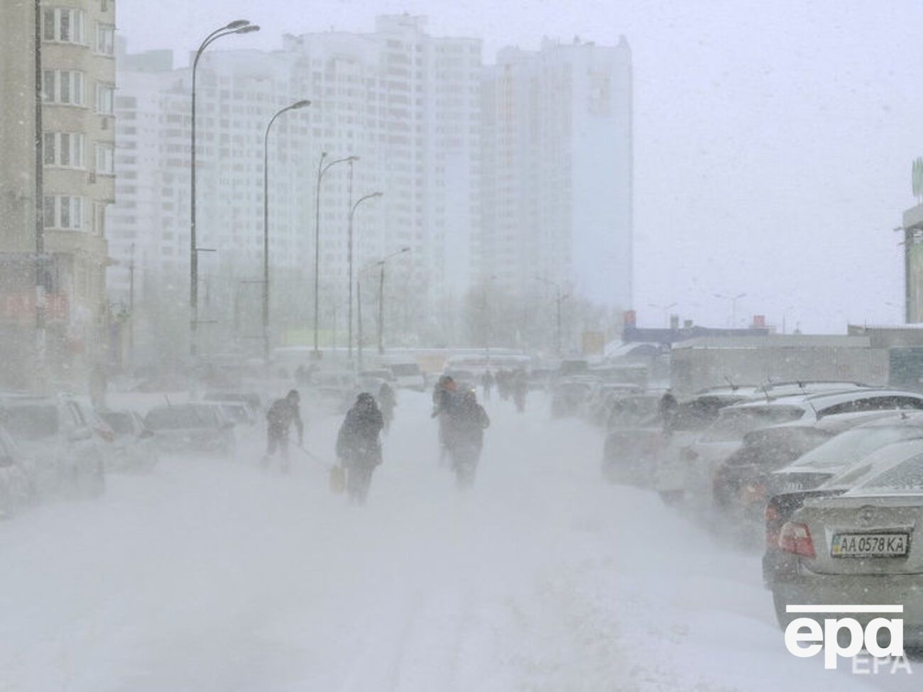 В Украине ожидаются ветер и снегопады