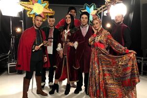 Ролик сняли в студии