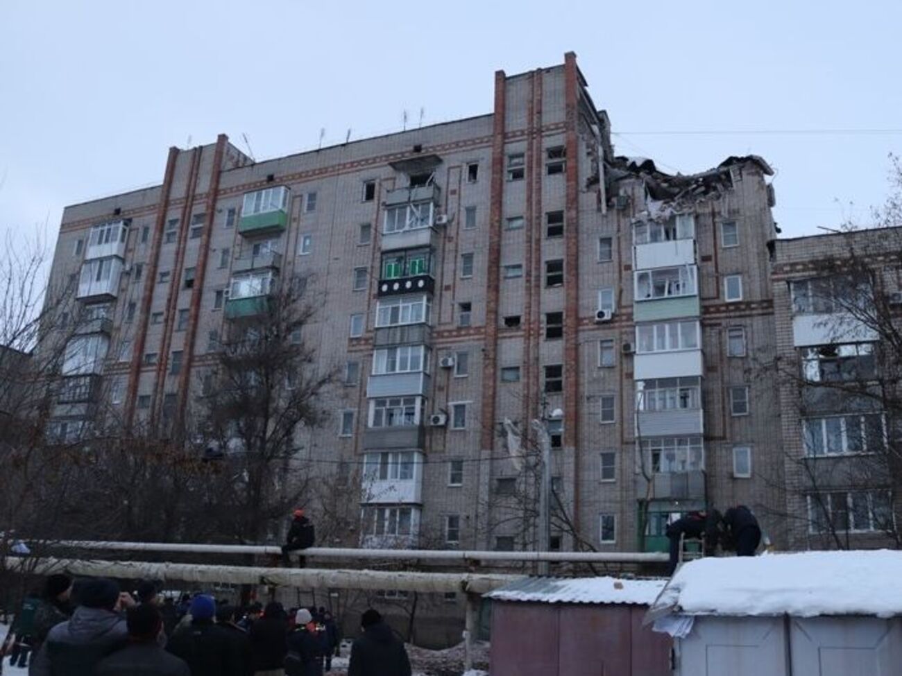 14 січня внаслідок вибуху житлового будинку в Шахтах Ростовської області РФ обвалилися дев'ятий і восьмий поверхи одного з під'їздів