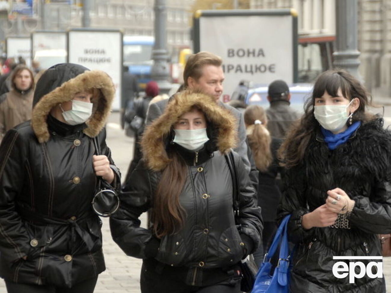 Протягом минулого тижня в Києві захворіло на грип 5918 дорослих