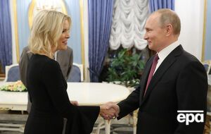 Келли приезжала в РФ, где брала интервью у Путина
