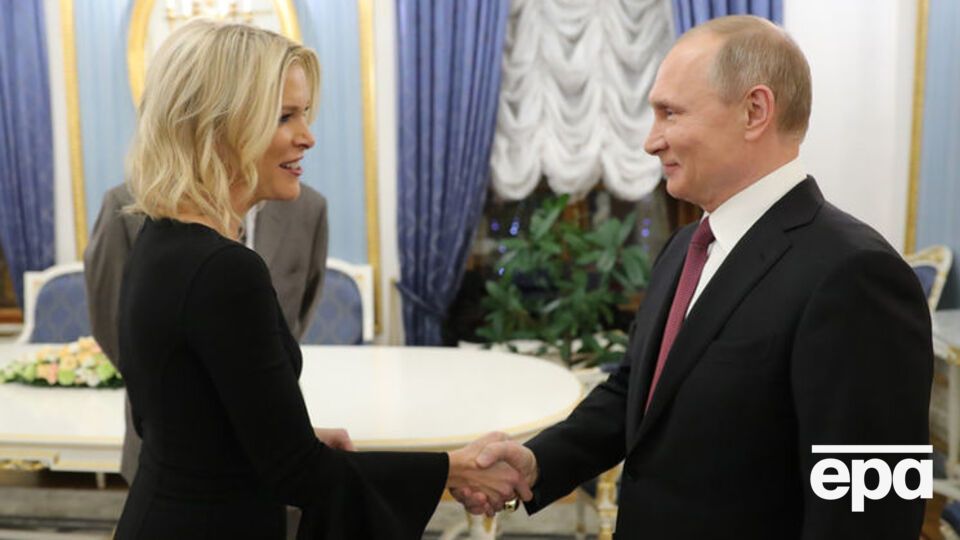 Келли приезжала в РФ, где брала интервью у Путина