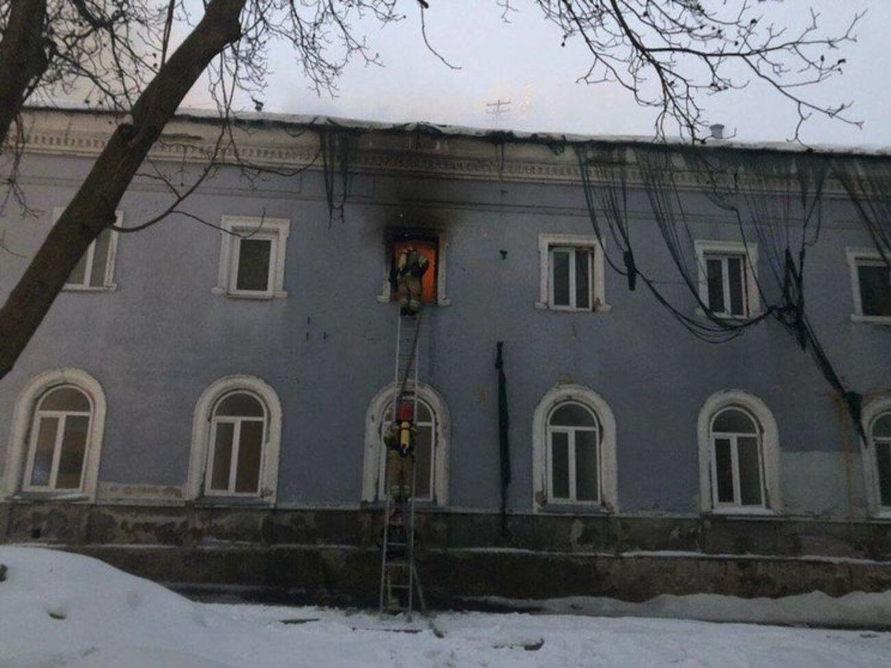 Пожежа на території Києво-Печерської лаври сталася 14 січня