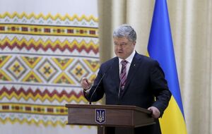 Во время визита в Волынскую область Порошенко рассказал о монетизации субсидий