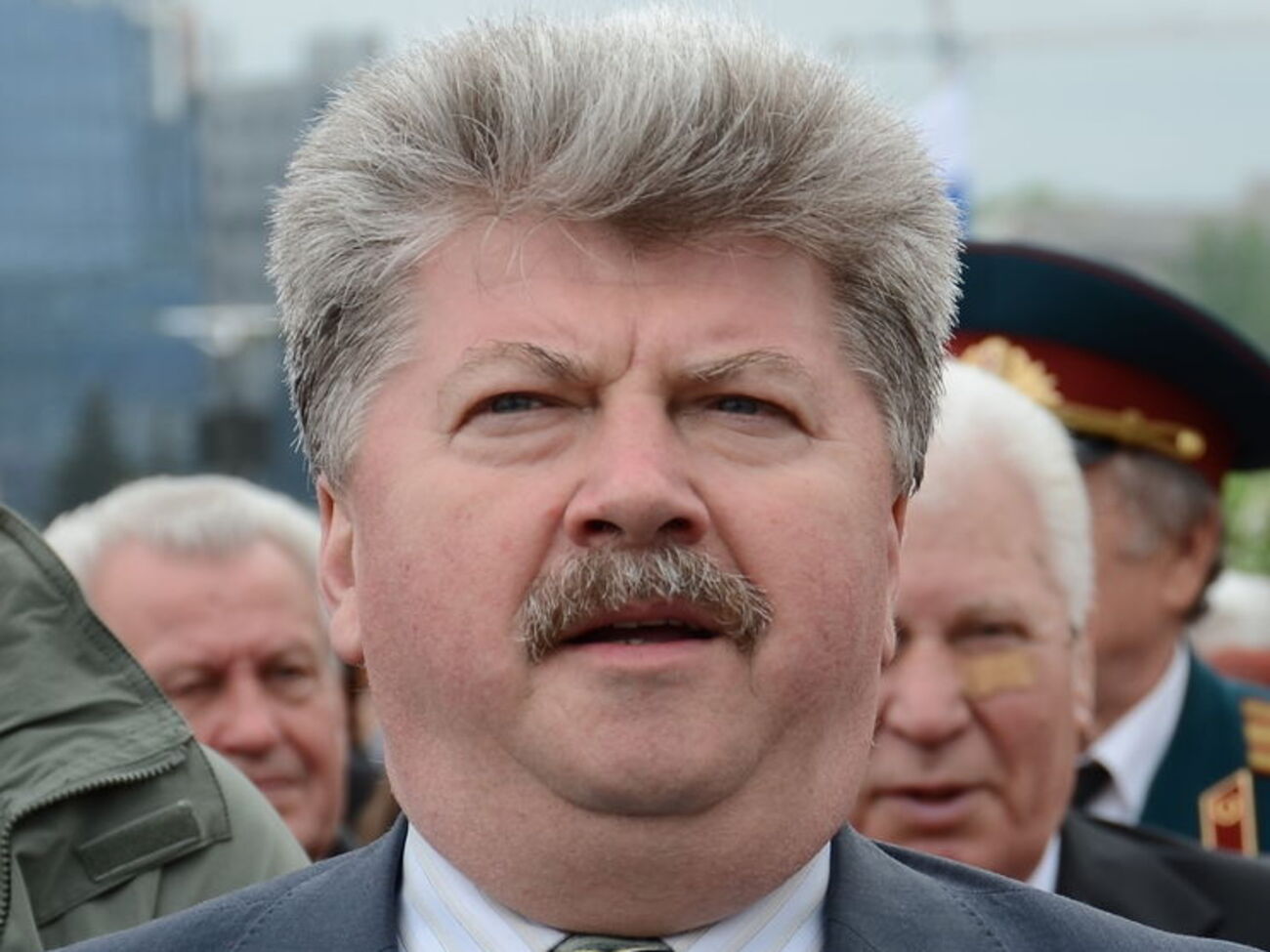 Караман на День Победы в оккупированном Донецке