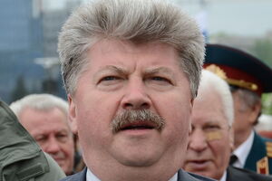 Караман на День Победы в оккупированном Донецке