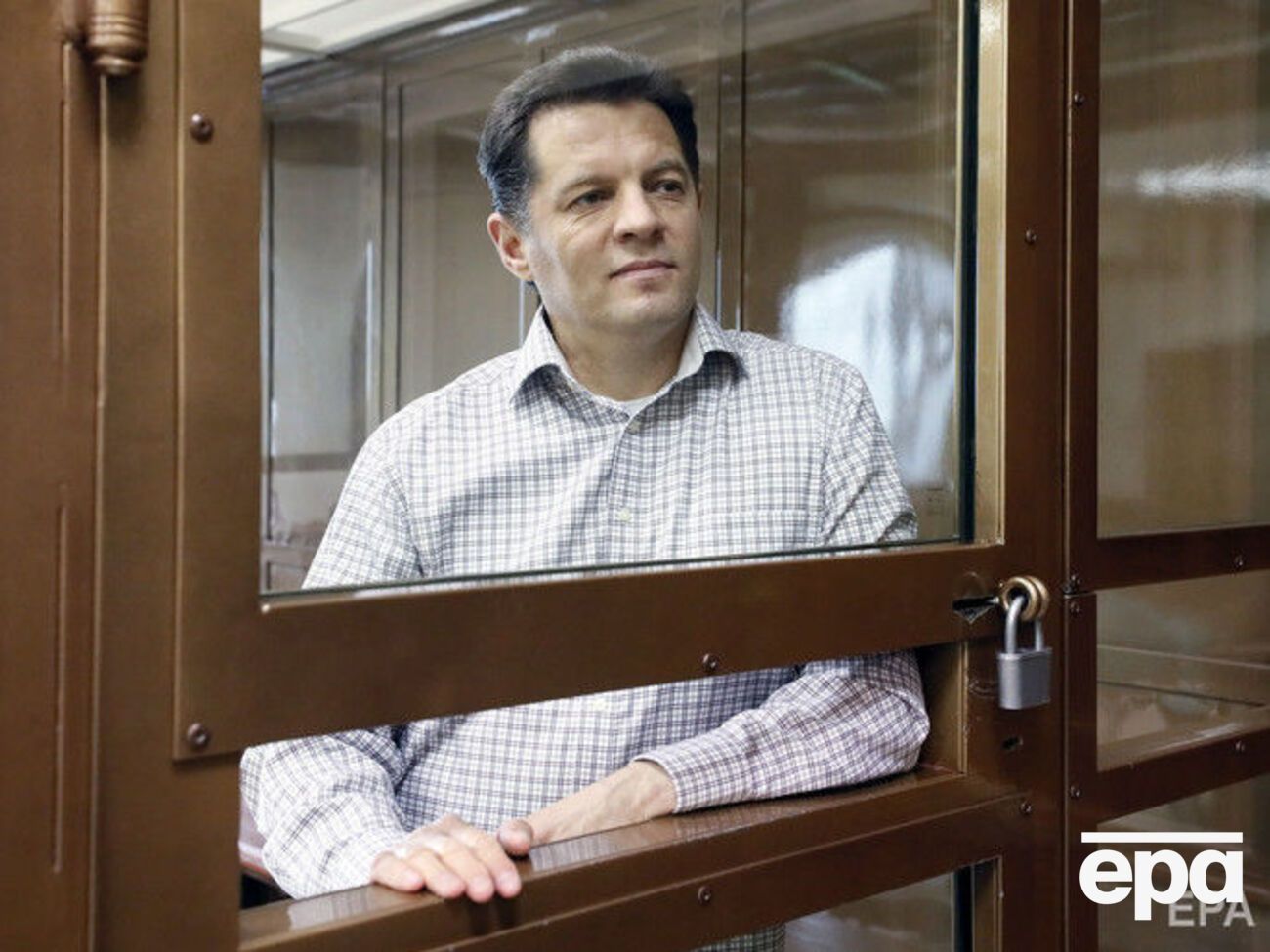 Сущенко смог увидеться с женой и дочерью