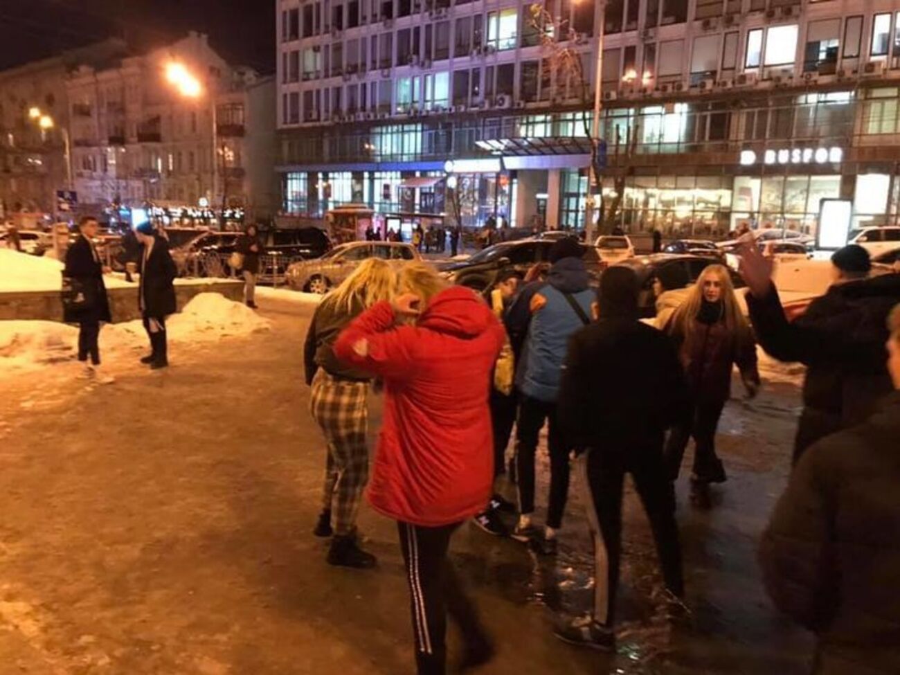Інцидент стався на Спортивній площі у Києві