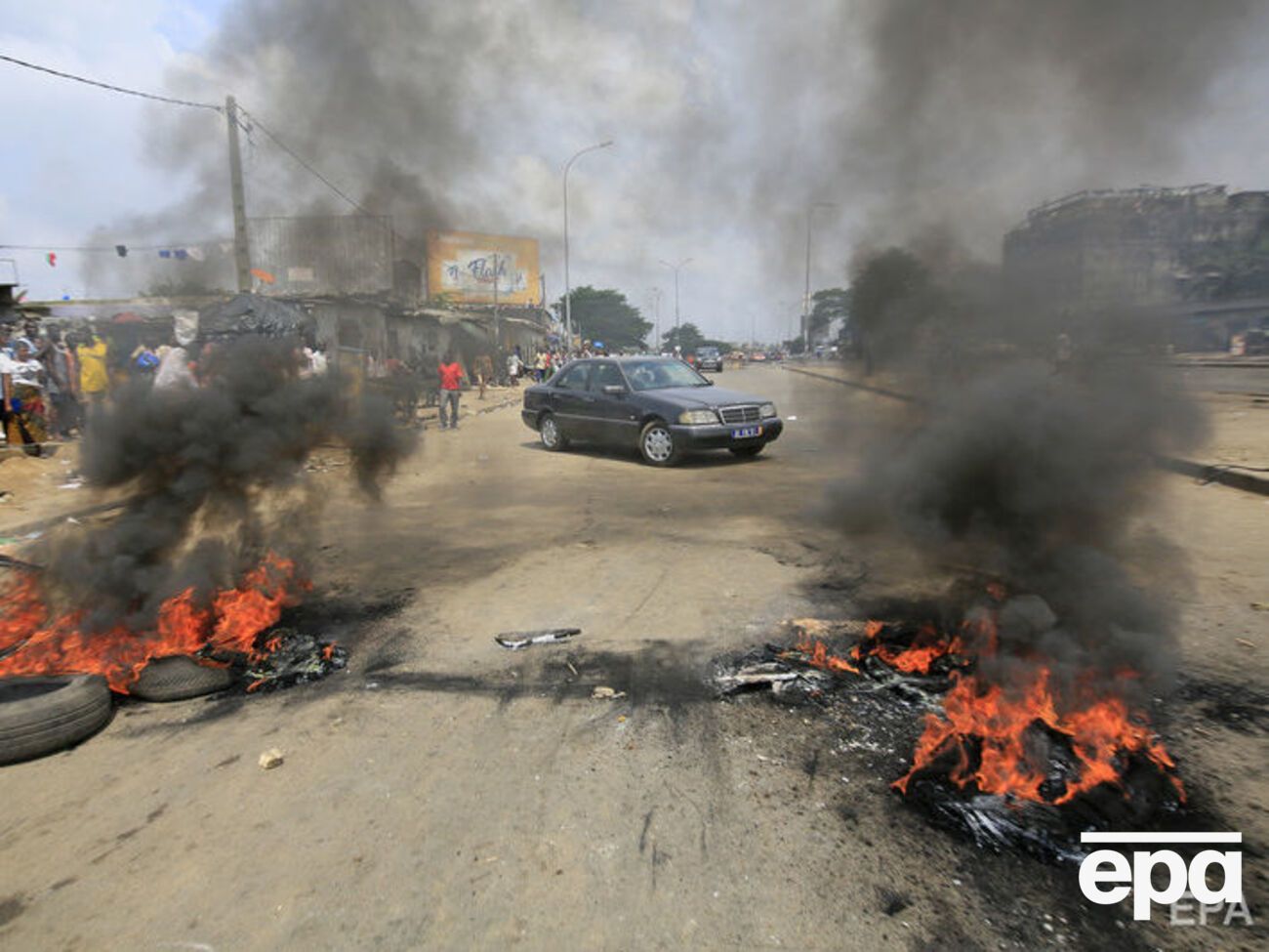 В Кот-д'Ивуаре начались протесты