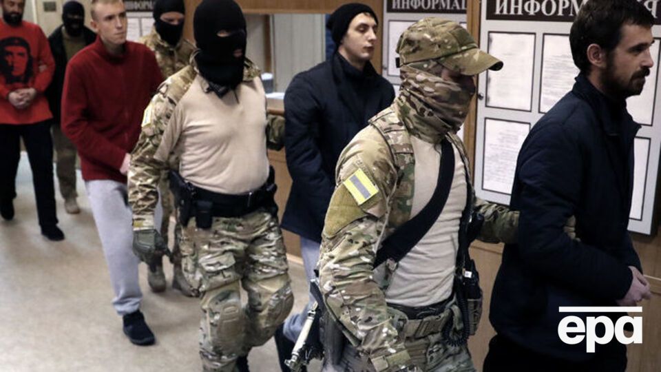 Українські моряки перебувають під вартою у РФ із 25 листопада 2018 року