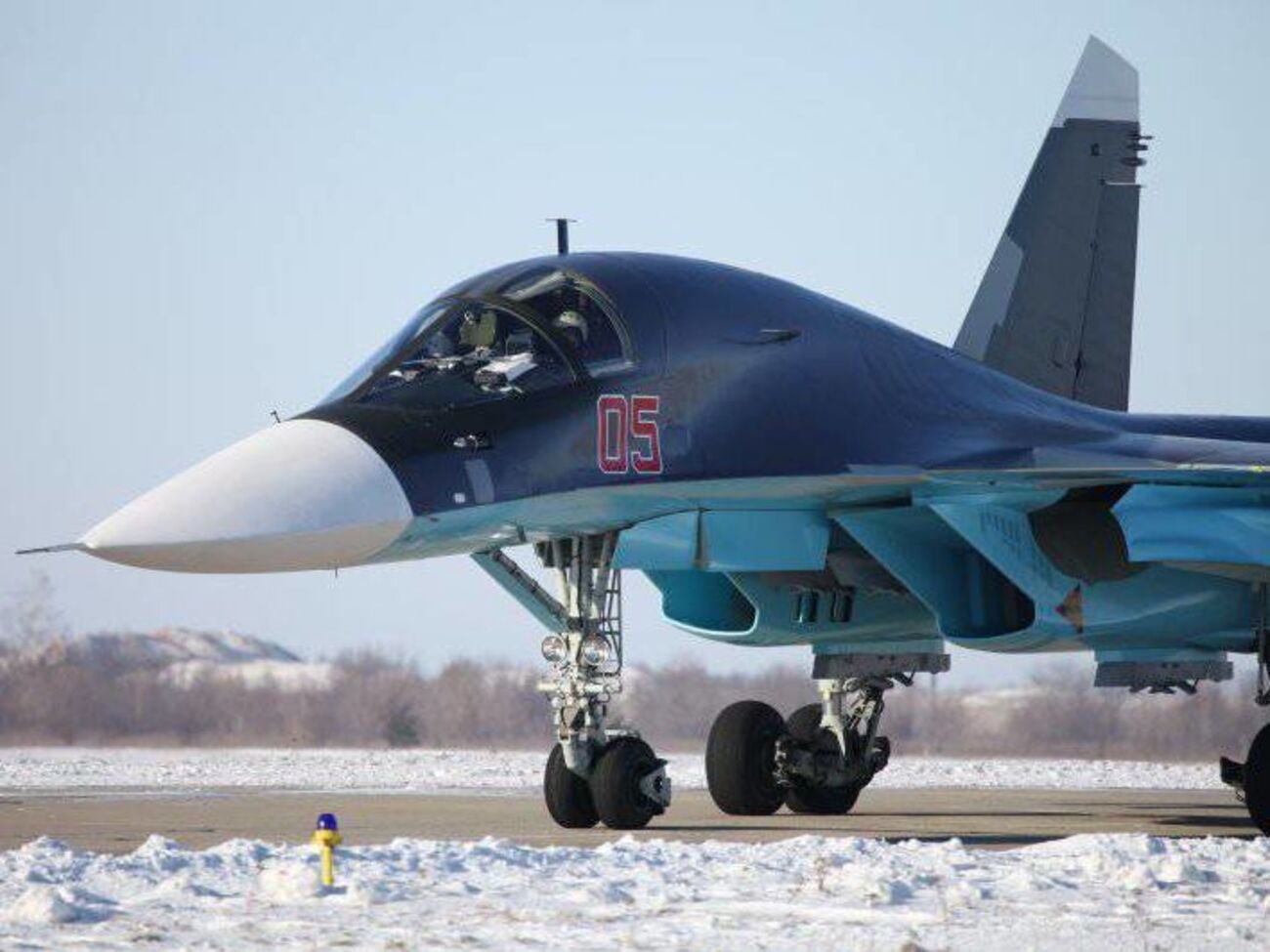 Польоти Су-34 зупинено по всій РФ
