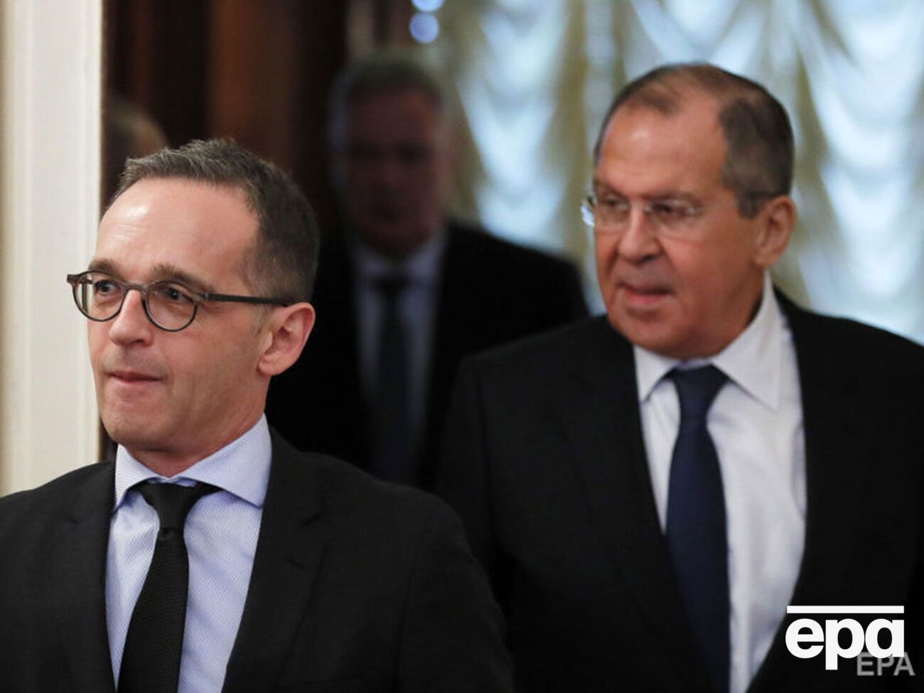 Маас (ліворуч) приїхав до Москви