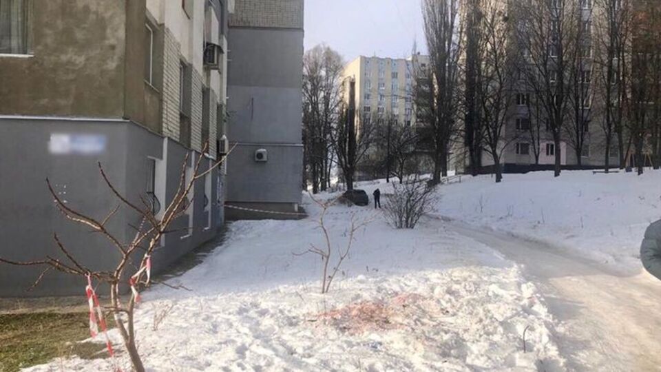 На офіцера поліції біля під'їзду напало двоє невідомих у балаклавах