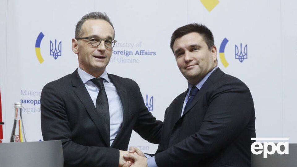 Маас зустрівся в Києві з Павлом Клімкіним