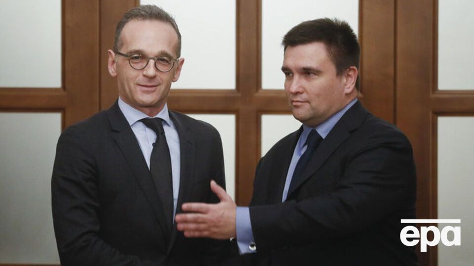 Маас і Клімкін провели переговори в Києві