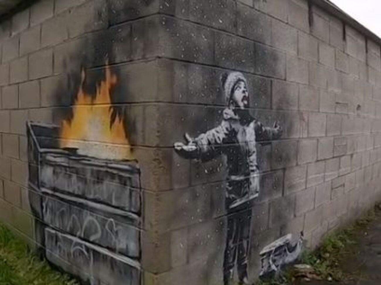 Найближчі два-три роки гараж із графіті Бенксі залишатиметься на своєму місці