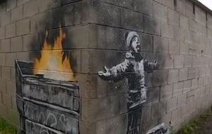 Найближчі два-три роки гараж із графіті Бенксі залишатиметься на своєму місці