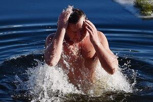 Ляшко приходил к проруби не один