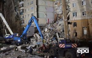 Подъезд обрушился в ночь на 31 декабря