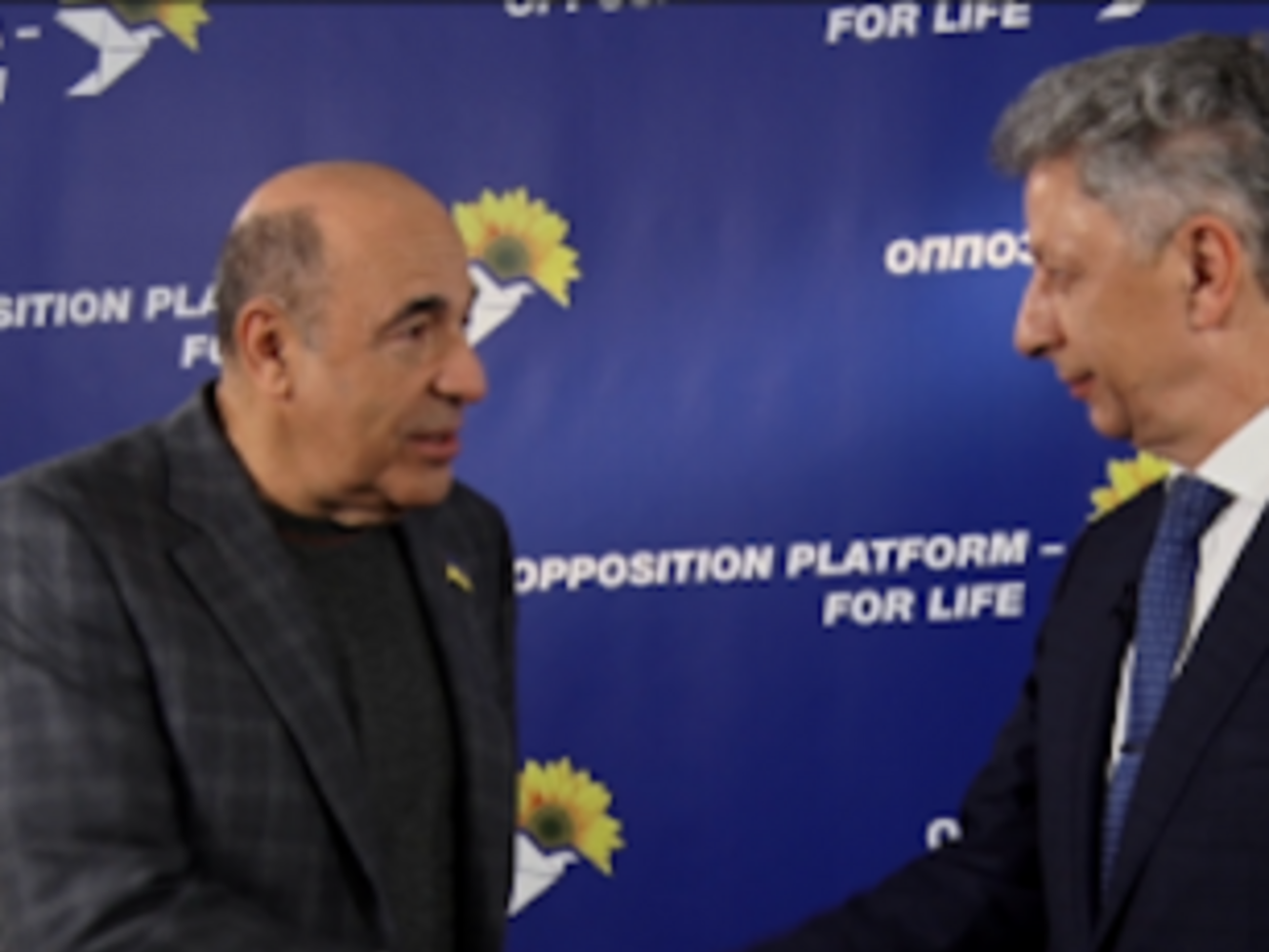 Бойко поблагодарил Рабиновича и "Оппозиционную платформу &ndash; За жизнь" за поддержку его кандидатуры на президентских выборах
