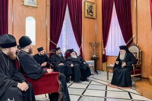 Патриарх отметил, что особенно молится о мире в Украине, сообщает пресс-служба епархии