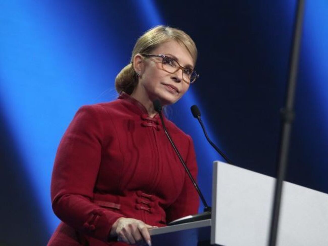 Тимошенко сегодня выступила на партийном съезде