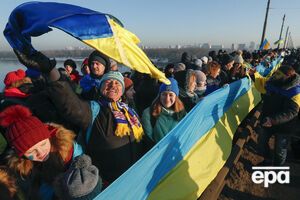 Украинцы отпраздновали День соборности Украины