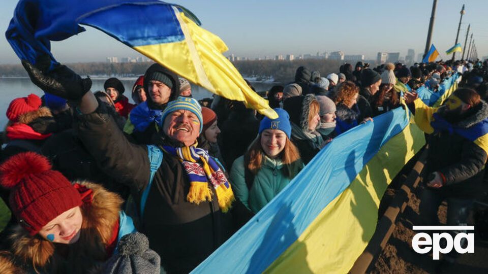 Украинцы отпраздновали День соборности Украины