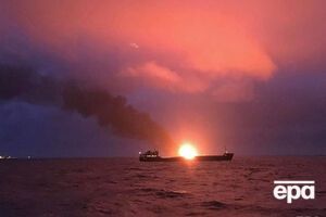 Пожежа біля Керченської протоки сталася 21 січня