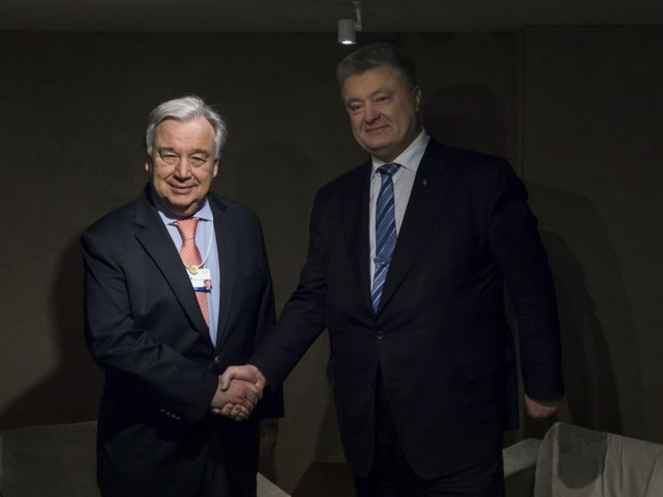 Встреча прошла на полях Всемирного экономического форума в швейцарском Давосе