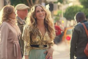 Сара Джессіка Паркер відтворила сцену із серіалу "Секс і місто"