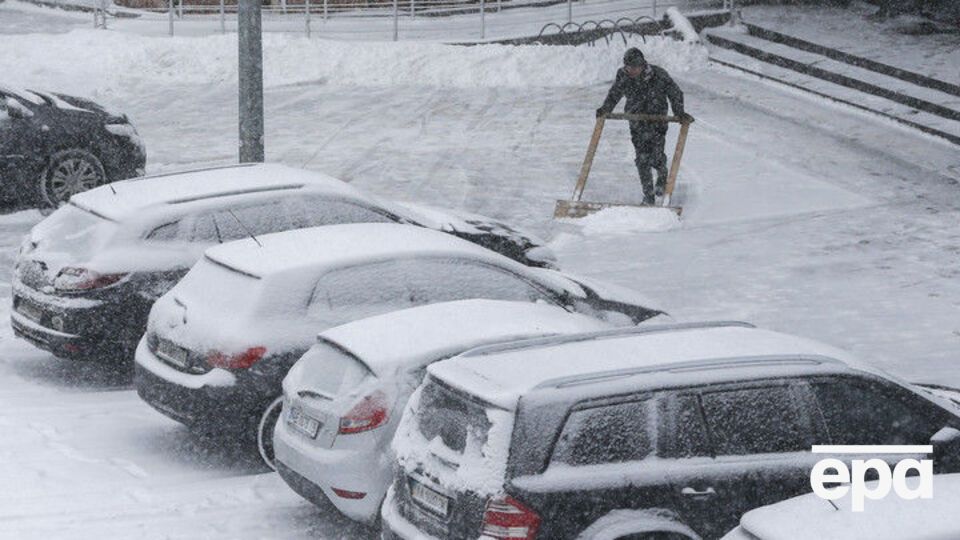 24 января в Украине также ожидаются снегопады и метели