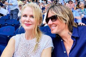 Кидман посетила с мужем теннисный матч