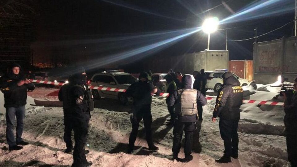 Інцидент стався на Видубичах увечері 24 січня