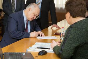 Кияни та ветерани АТО підтримали ініціативу Смешка брати участь у президентських перегонах