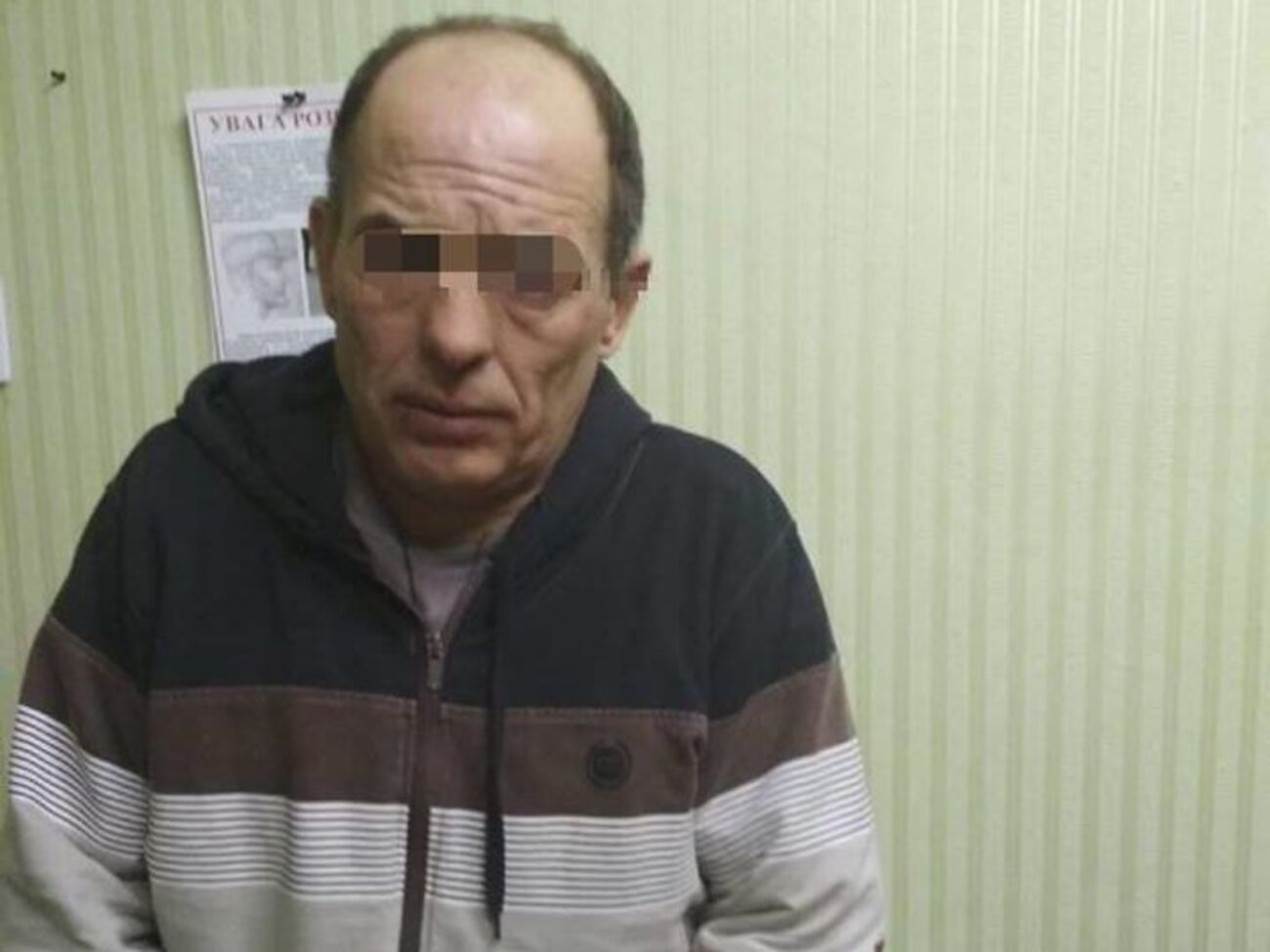 Последний раз задержанный был отправлен за решетку в 2009 году