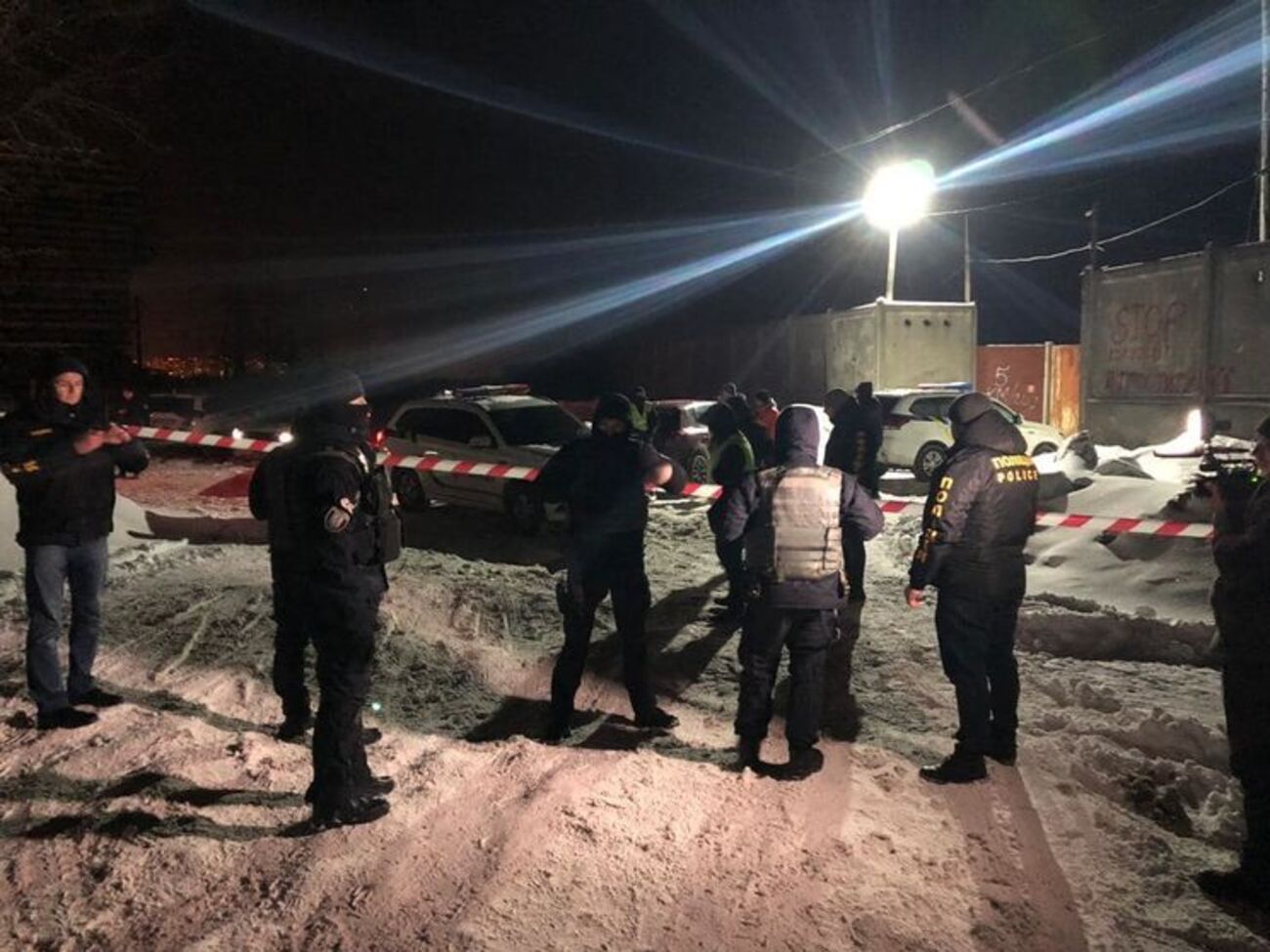 Інцидент стався в Києві на Видубичах