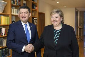 Гройсман встретился с Солберг в рамках визита в Норвегию