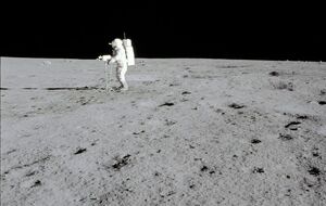 Образцы лунного грунта в 1971 году собрали американские астронавты