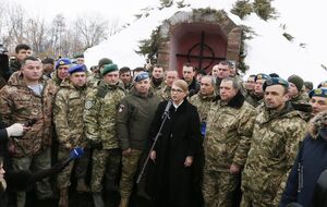 Тимошенко приняла участие в мероприятиях в память о героях Крут