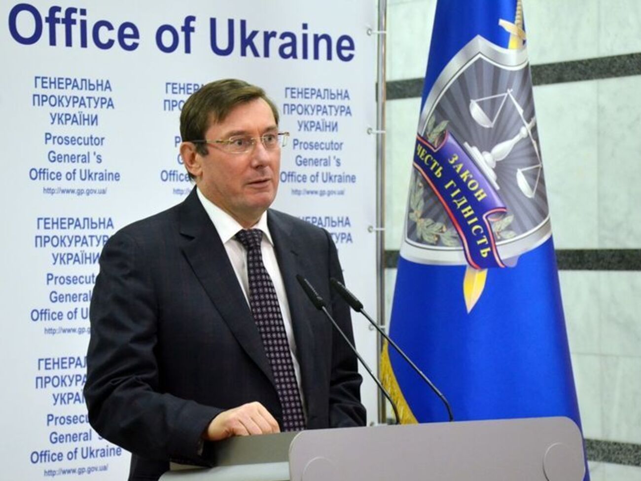 Луценко заявил, что его сын ушел на фронт добровольцем в 2014 году