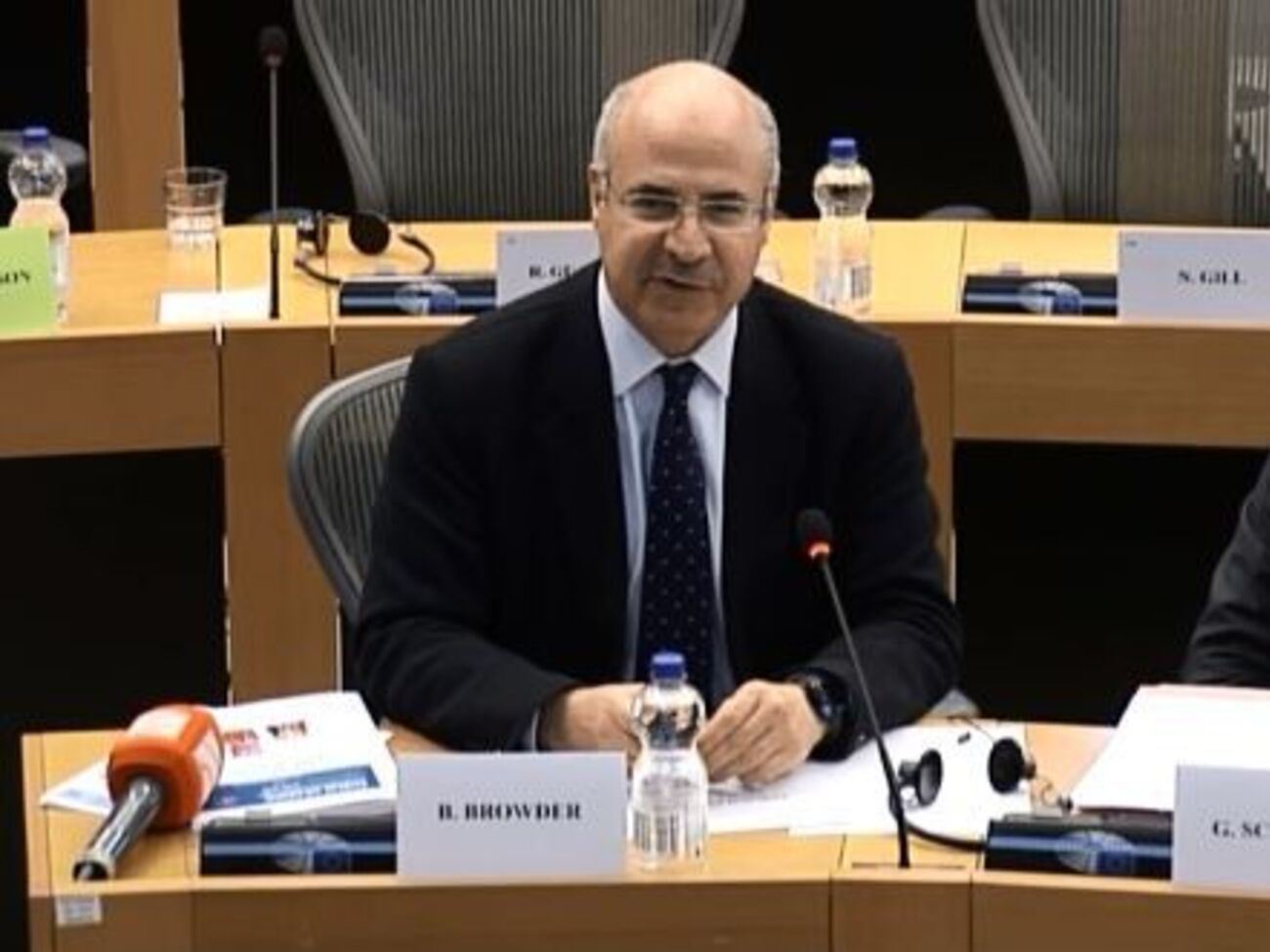 Браудер выступил на заседании специального комитета Европейского парламента&nbsp;по расследованию финансовых преступлений