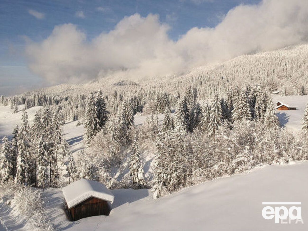 В Карпатах возможен сход лавин из-за оттепели