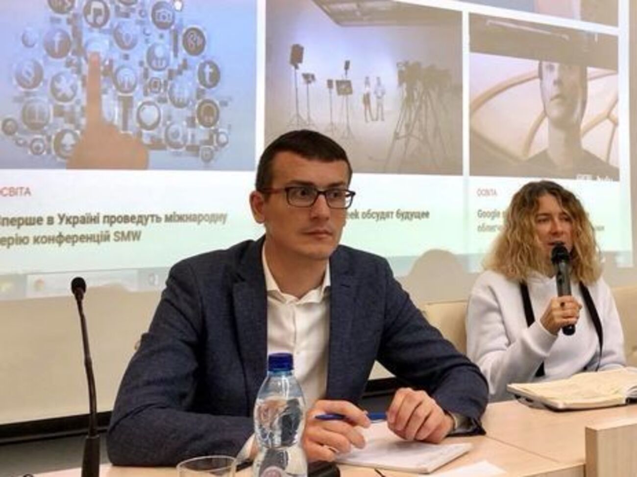 Глава НСЖУ Томиленко (слева): Почта принимала средства подписчиков с сентября, но "Укрпошта" даже в конце января не хочет отдавать деньги редакциям газет