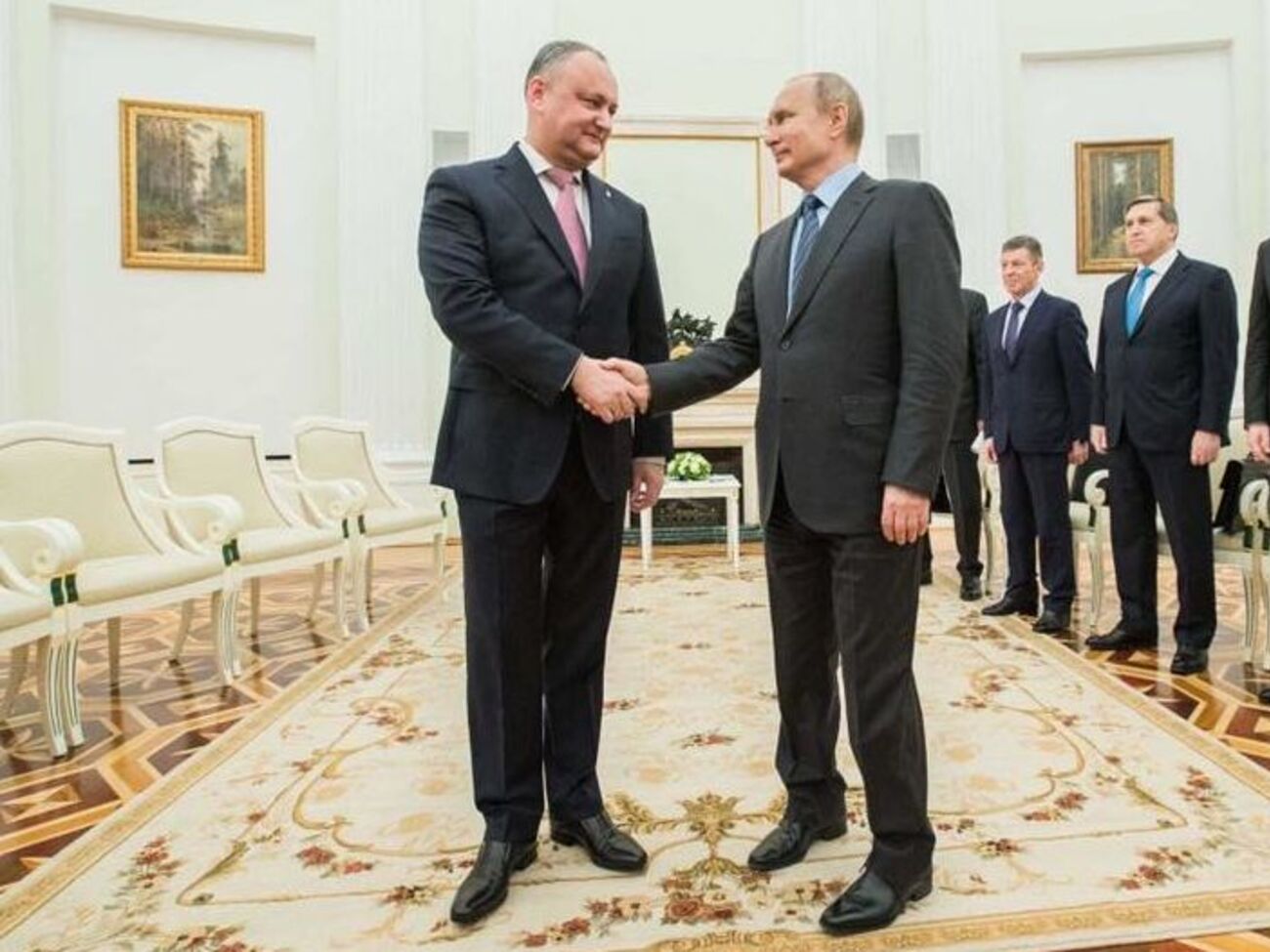 Додон зустрічався з Путіним