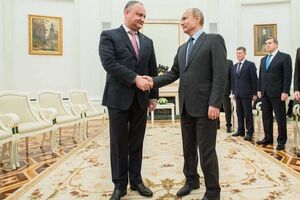 Додон зустрічався з Путіним