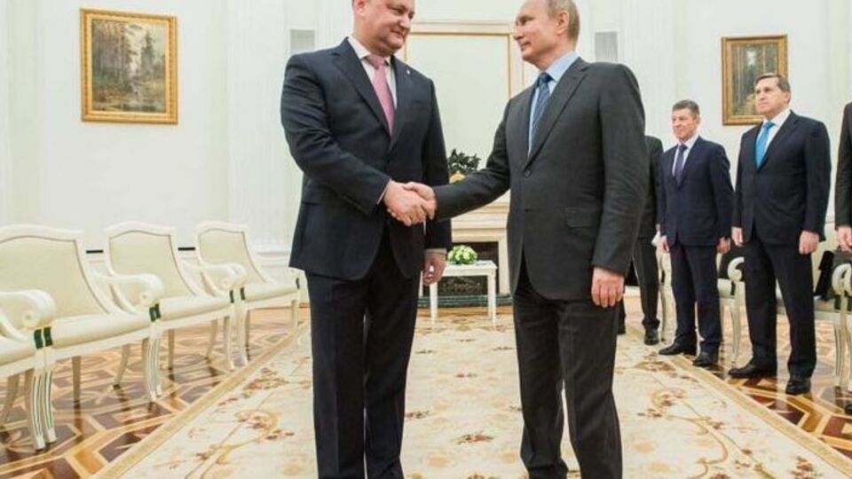 Додон зустрічався з Путіним