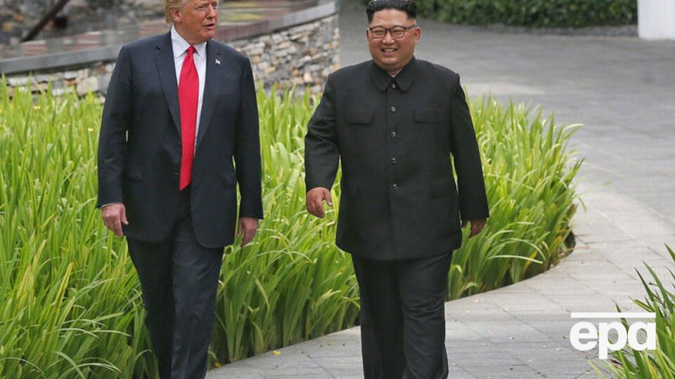 Трамп і Кім Чен Ин зустрічалися влітку 2018 року в Сінгапурі