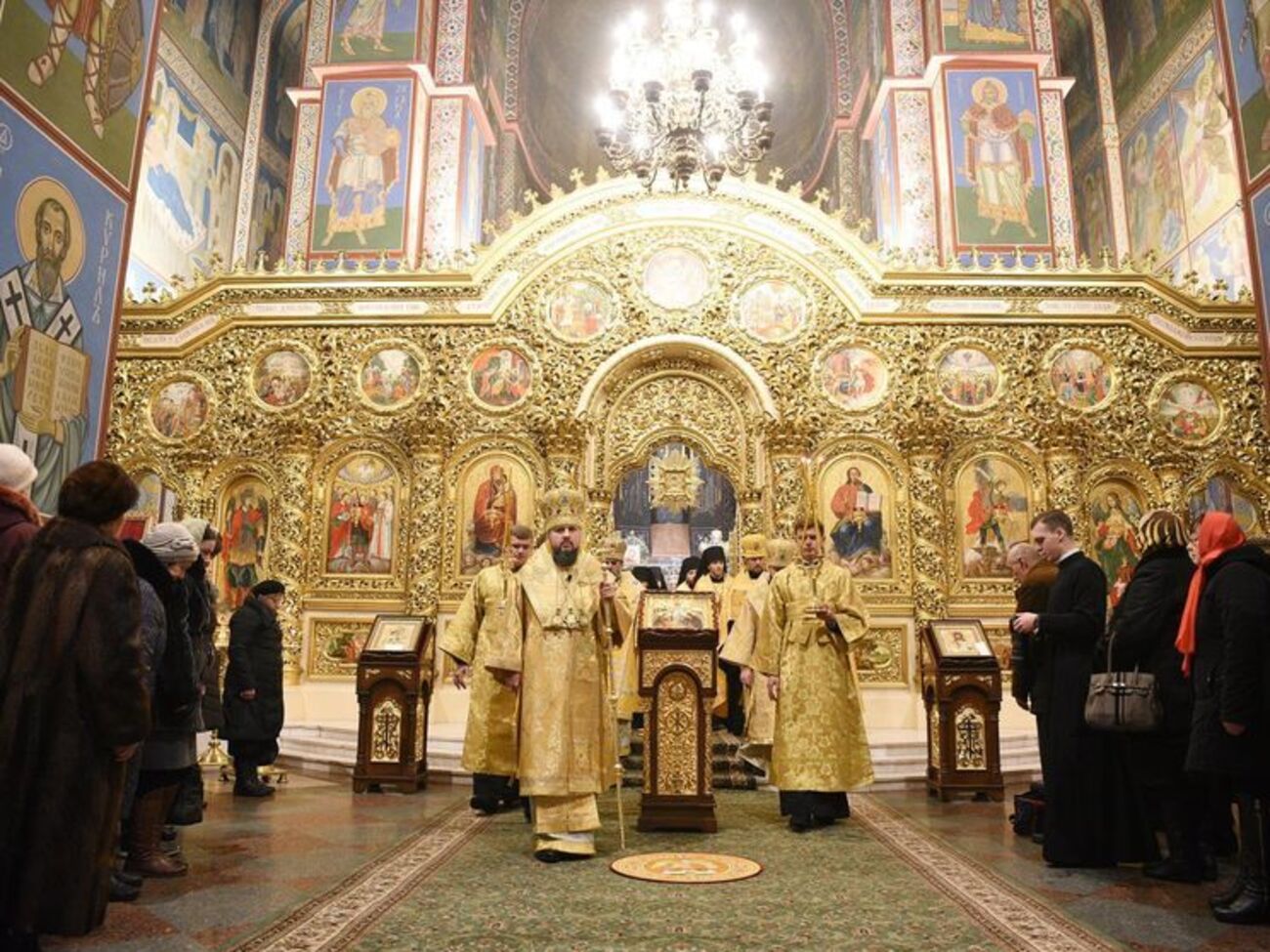 Богослужение в Софии Киевской&nbsp;начнется 7 января