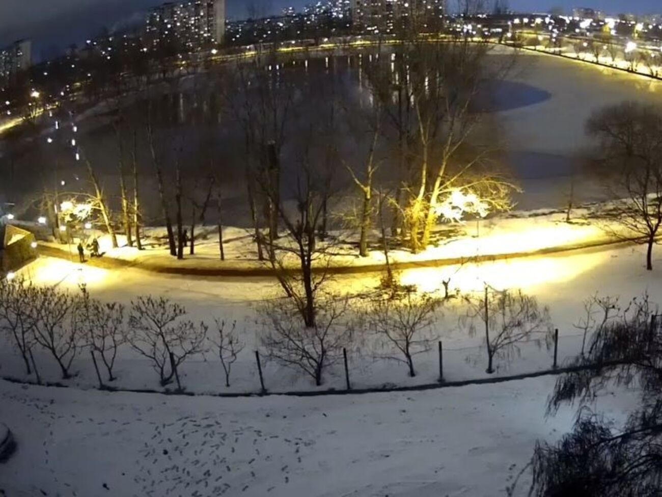 Инцидент произошел на озере Тельбин в Киеве